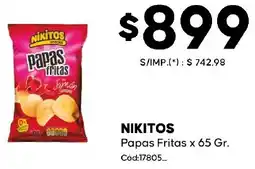 Diarco Nikitos papas fritas oferta