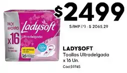 Diarco Ladysoft toallas ultradelgada oferta
