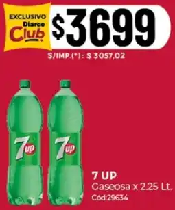 Diarco 7 up gaseosa oferta