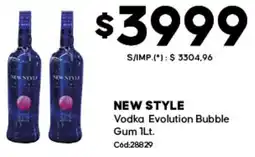 Diarco New styl vodka evolution bubble gum oferta