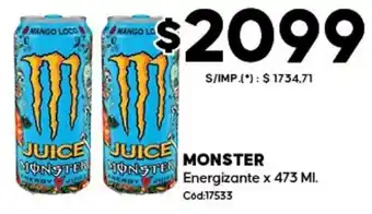 Diarco Monster energizante oferta