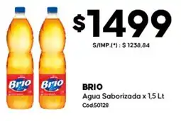 Diarco Brio agua saborizada oferta
