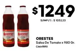 Diarco Orestes salsa de tomate oferta