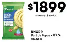 Diarco Knorr puré de papas oferta