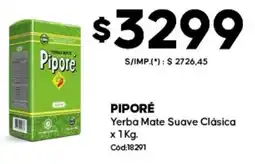 Diarco Piporé yerba mate suave clásica oferta