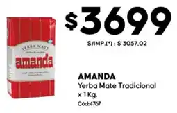 Diarco Amanda yerba mate tradicional oferta