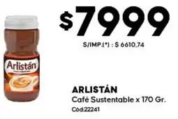 Diarco Arlistán café sustentable oferta