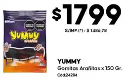 Diarco Yummy gomitas arañitas oferta