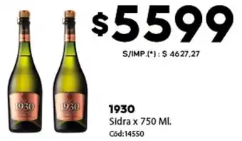 Diarco 1930 sidra oferta