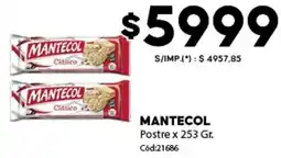Diarco Mantecol postre oferta