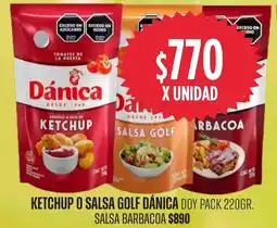 Supermercados Vea Ketchup o salsa golf dánica doy pack oferta