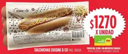 Supermercados Vea Cuisine & co salchichas paq. oferta