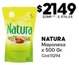 Diarco Natura mayonesa oferta