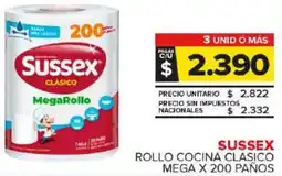 Carrefour Maxi Sussex rollo cocina clasico mega oferta