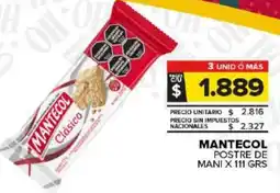 Carrefour Maxi Mantecol postre de mani oferta