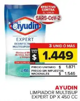Carrefour Maxi Ayudin limpiador multisup expert dp oferta