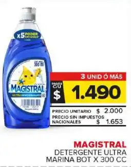 Carrefour Maxi Magistral detergente ultra marina bot oferta
