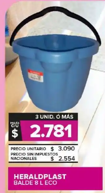 Carrefour Maxi Heraldplast balde eco oferta