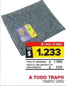 Carrefour Maxi A todo trapo trapo gris oferta