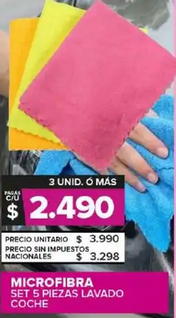 Carrefour Maxi Microfibra lavado coche oferta