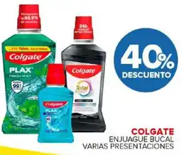Carrefour Maxi Colgate enjuague bucal varias presentaciones oferta