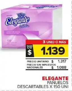 Carrefour Maxi Elegante pañuelos descartables oferta