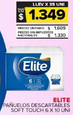 Carrefour Maxi Elite pañuelos descartables soft touch oferta