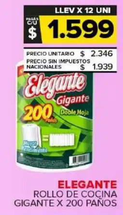 Carrefour Maxi Elegante rollo de cocina gigante oferta