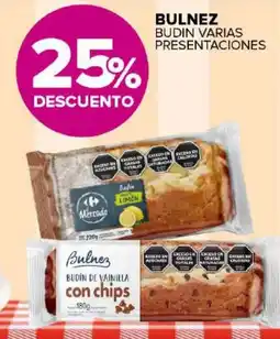 Carrefour Maxi Bulnez budin varias presentaciones oferta