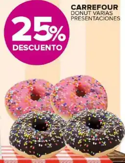 Carrefour Maxi Carrefour donut varias presentaciones oferta