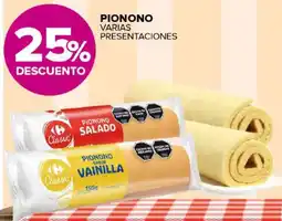 Carrefour Maxi Pionono varias presentaciones oferta
