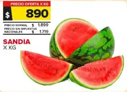 Carrefour Maxi Sandia oferta