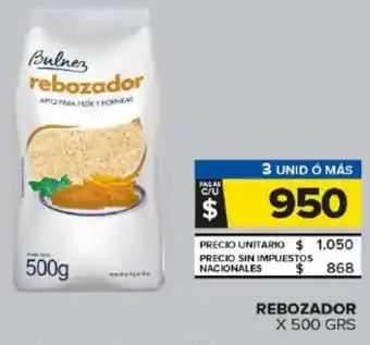 Carrefour Maxi Bulnez rebozador oferta