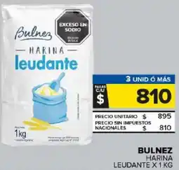 Carrefour Maxi Bulnez harina leudante oferta