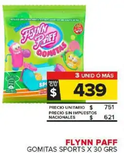 Carrefour Maxi Flynn paff gomitas sports oferta