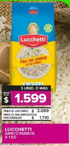Carrefour Maxi Lucchetti arroz parboil oferta