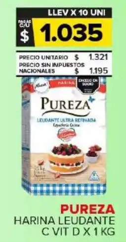 Carrefour Maxi Pureza harina leudante c vit d oferta