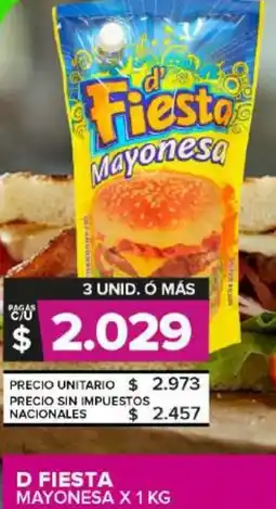 Carrefour Maxi D' fiesta mayonesa oferta