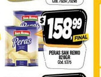 Supermercados Yaguar Peras San Remo 820gr oferta