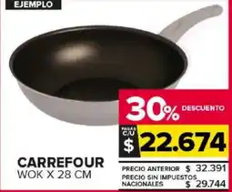 Carrefour Maxi Carrefour wok oferta