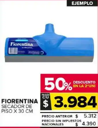 Carrefour Maxi Fiorentina secador de piso oferta