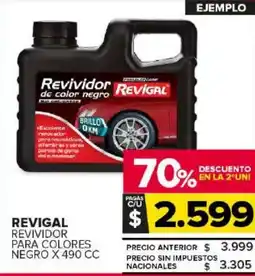 Carrefour Maxi Revigal revividor para colores negro oferta