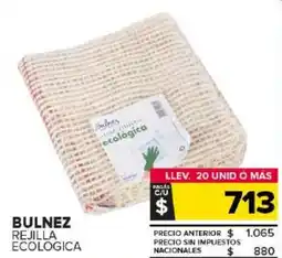 Carrefour Maxi Bulnez rejilla ecologica oferta