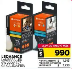 Carrefour Maxi Ledvance lampara led oferta
