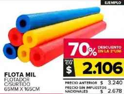 Carrefour Maxi Flota mil flotador c/surtido oferta