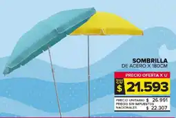 Carrefour Maxi Sombrilla de acero oferta