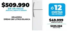 Supermayorista Vital Heladera drean blanca oferta