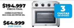 Supermayorista Vital Bgh horno electrico con air fryer oferta