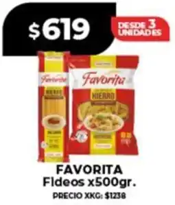 Supermayorista Vital Favorita fideos oferta
