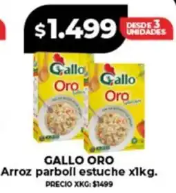 Supermayorista Vital Gallo oro arroz parboll estuche oferta